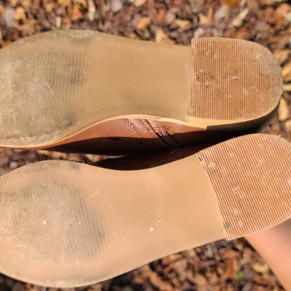 open toe brown bootie - Picture 4 of 4